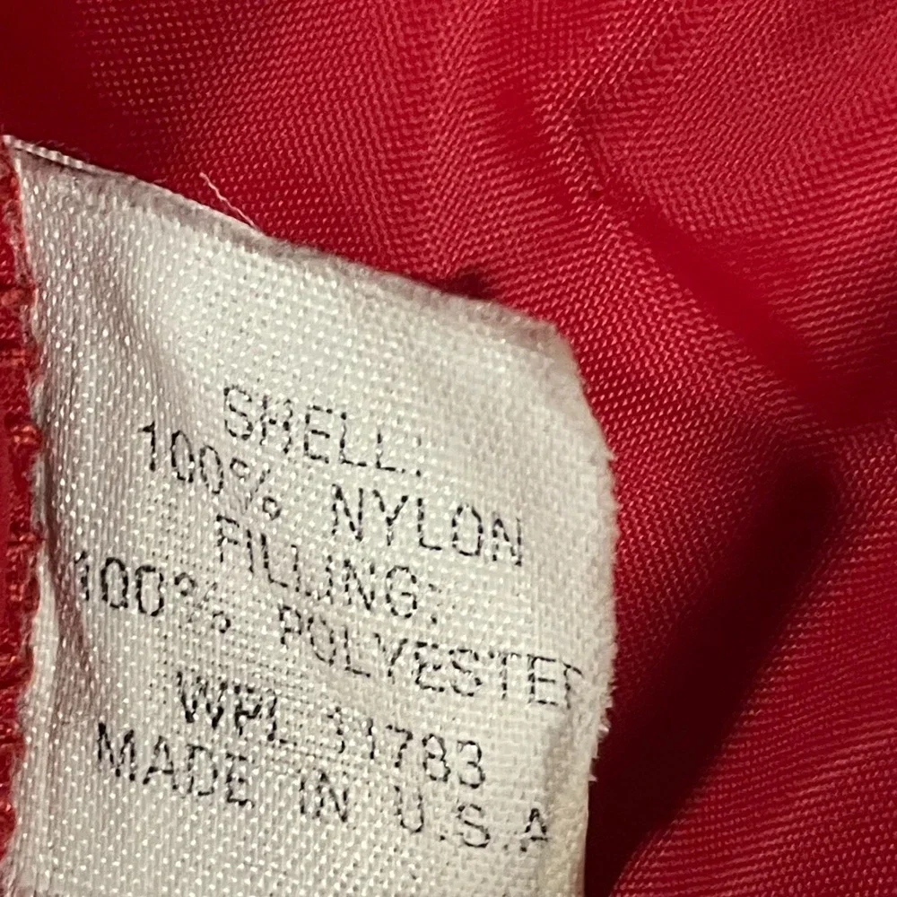 Holloway Mastercraft Tires Vest Men's‎ Extra Large Red Insulated Snap Front